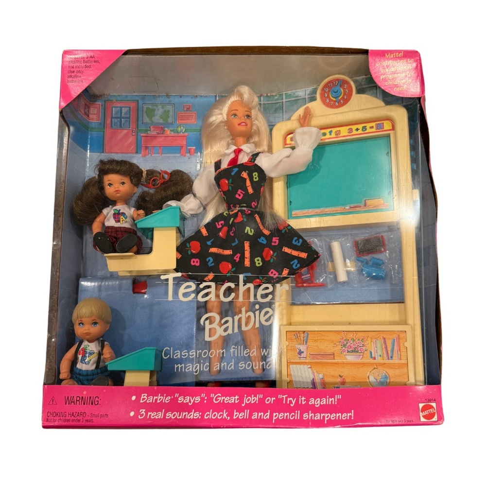 New in box 1995 Teacher Barbie